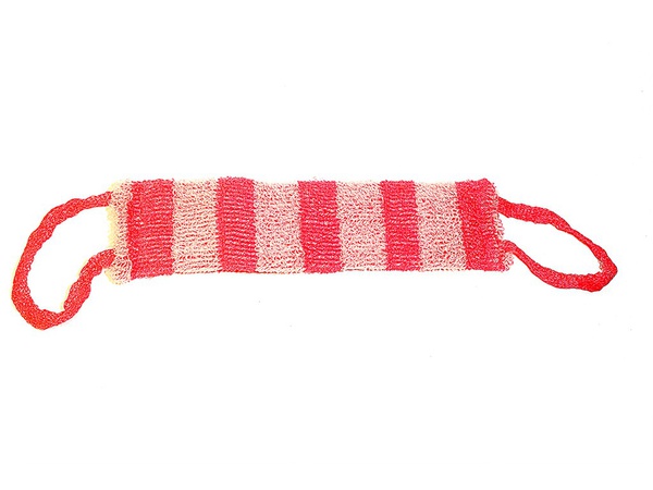 Мочалка с широкой полосой