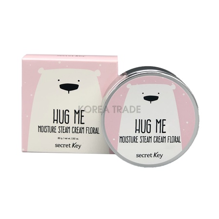 Secret Key Hug Me Moisture Steam Cream Floral Увлажняющий паровой крем для лица с цветочным ароматом