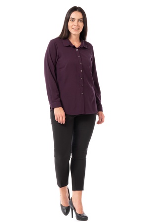 Büyük Beden Klasik Patlı Gömlek