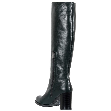 Сапоги женские, натуральная кожа<G615>