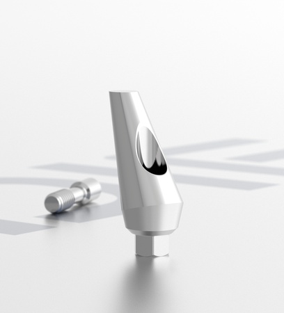 Абатмент угловой 10, 15, 25, 35 и 45 градусов (без уступа)