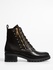Stylish Women's leather boots / lace-up low shoes MADE IN EUROPE