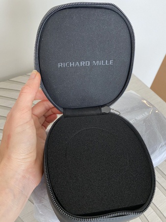 NEW RICHARD MILLE чехол для часов для хранения дорожная коробка черный чехол для аксессуаров