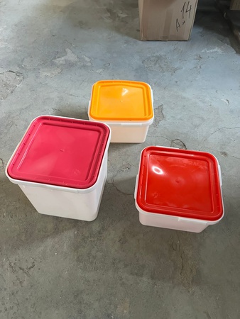 Куботейнер 12л, 23л, пищевой с плотной крышкой, под мед, икру, разносолы