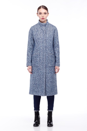 Пальто Ирис, твид Италия