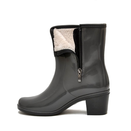 WIFE NORDMAN BELLINA BOOTS WITH FUR HEELS