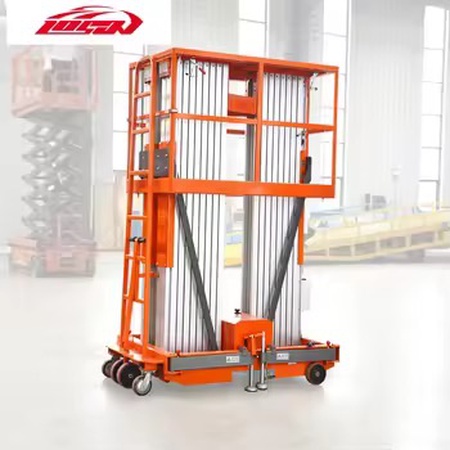 Powerful electric construction lift