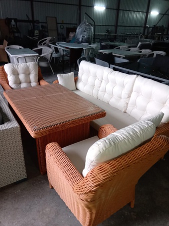 Rattan bahçe mobilyaları