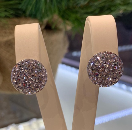 Серьги из кристаллов Swarovski