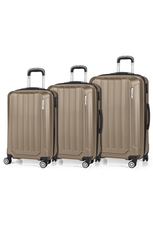 Polo&Sky Spring 3'lü Valiz Seti Gold