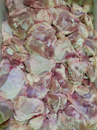 Chicken meat for shawarma