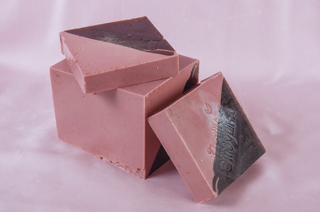 Мыло Красная глина Брусок