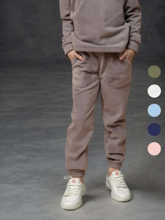 Детские утеплённые штаны из флиса( унисекс)