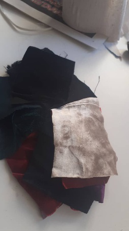 Велюр Хб и не Хб,тонкий и толстый