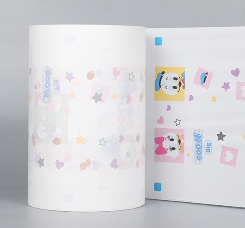 Baby Diaper Wet PE Breathable Printing Film Back Sheet Film