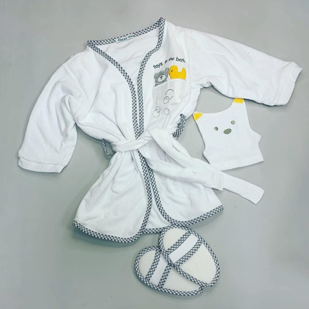 Махровый халат набор