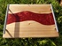 WOODEN TRAY WITH EPOXY RESIN
