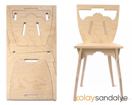 раксладной стул из фанеры