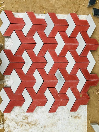 Плитка V-образная переплетенная 60 мм