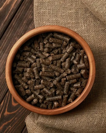 Жом свекловичный с добавкой мелассы, гранулированный (оптом)