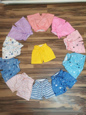 Kızlar için şortlar