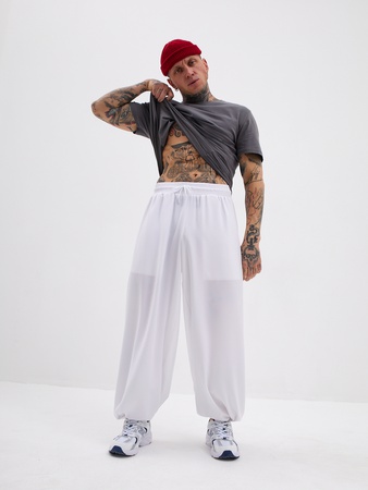 Штаны оверсайз у2к широкие парашюты