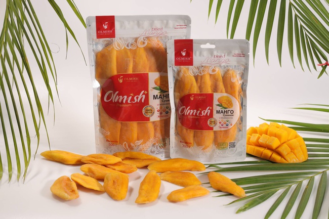 Kurutulmuş Mango. OLMISH fabrikalarından kurutulmuş meyveler