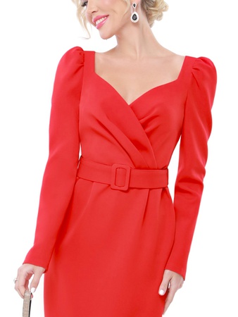 Вечернее платье праздничное с поясом