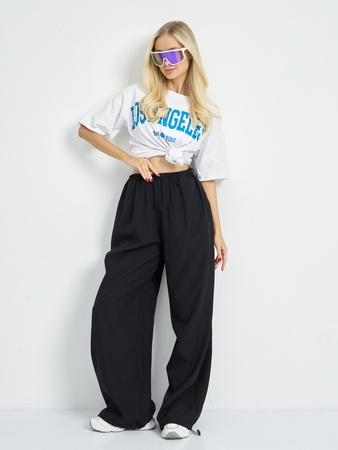 Штаны оверсайз спортивные