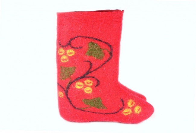 Валенки расписные «Хохлома»