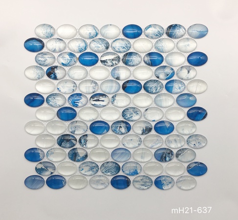 Wholesale crystal glass mosaic tile