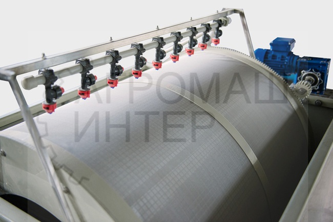 Drum mechanical filter