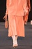 Orange Sustainable Plated Skirt