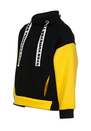 Свитшот черно-желтый Yumster YC.02.09.002
