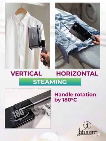 Hand-held powerful steamer