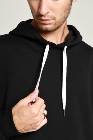 Худи, свитшот, толстовка, кофта с капюшоном, балахон, пайта - без надписи. Унисекс