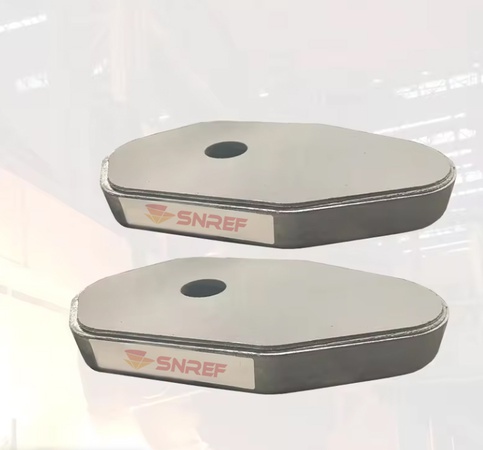 LG20 Alumina Zirconia Carbon Refractory Slide Gate Plate