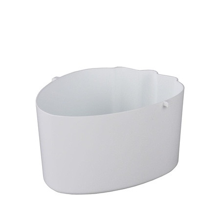 Контейнер "Клубника" со вставкой (белый)