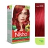 Nisha Creme Hair Color | Permanent Long Lasting Red Hair Dye Color Kit | Flame Red | 5.07 Oz