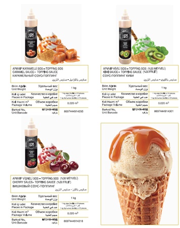 APMVIP SOS - ТОПИНГ SOS-ТОПИНГ СОУС (1 КГ)