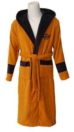 Бархатные халаты с двойным капюшоном