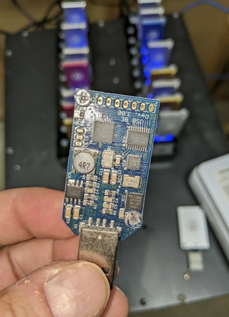 ASIC Miner Block Erupter Bitcoin Miner USB Stick 330 MH/s Серебристый Красный Синий Золотой