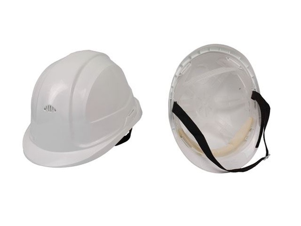 Каска защитная "ЩИТ" белая