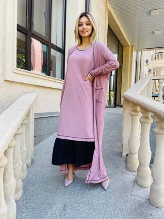 Сарафан с накидкой.