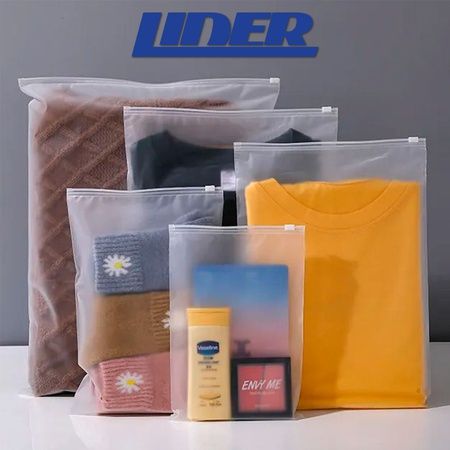 Kaydırıcılı kilitli poşetler