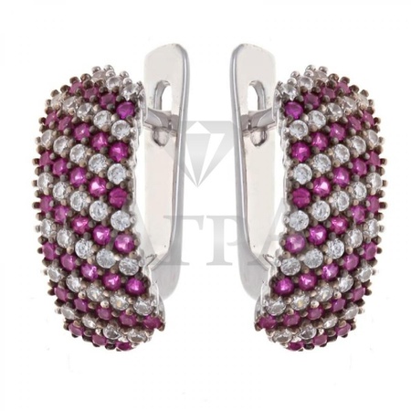 90494сру Серьги (Ag 925)