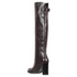 Damenstiefel aus echtem Leder<G810>