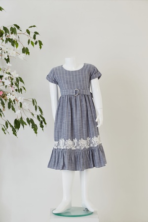 Платье в полоску