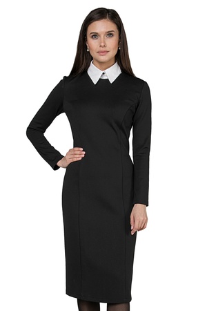 Платье - футляр миди