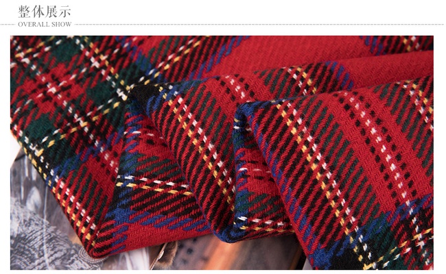 Плед, шерстяная ткань, смешанная ткань из кашемира, модная шерстяная ткань для пальто